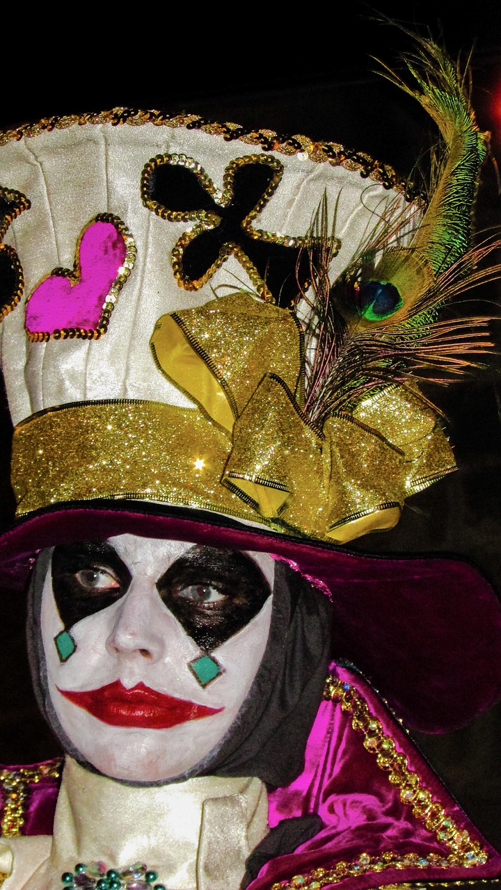 mask make up street theater free photo