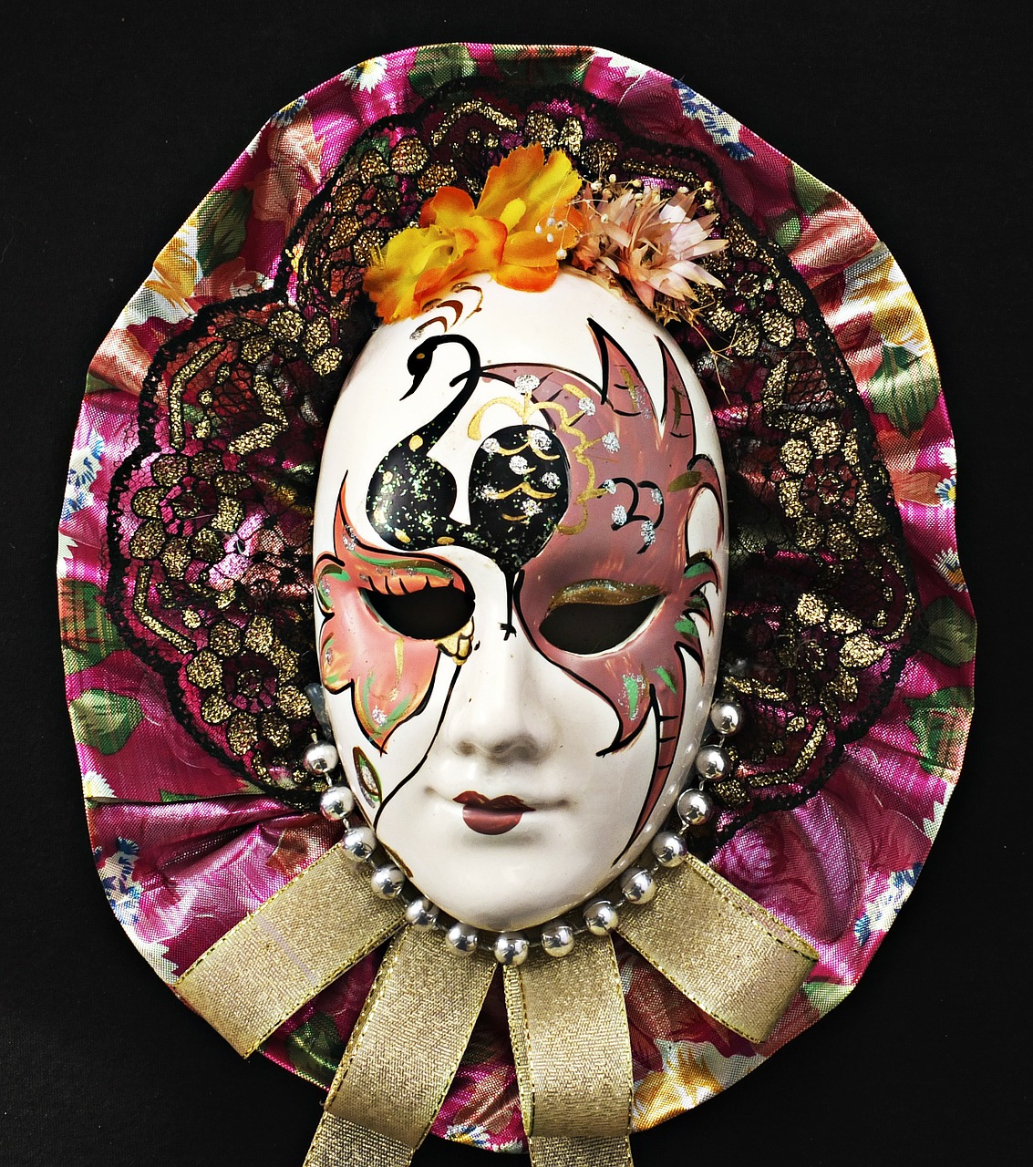 mask porcelain female free photo