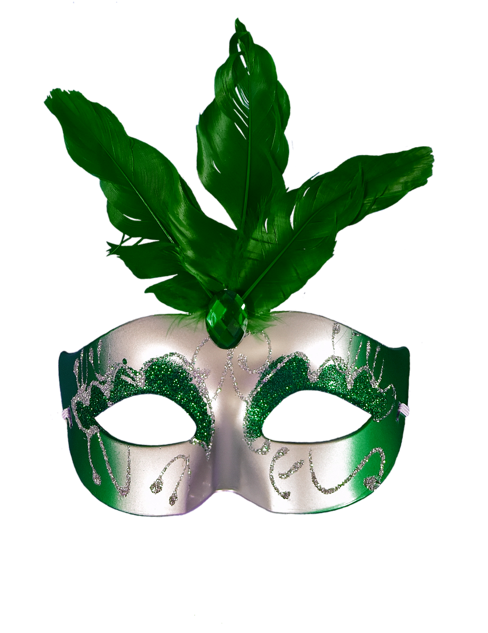 mask green carnival free photo