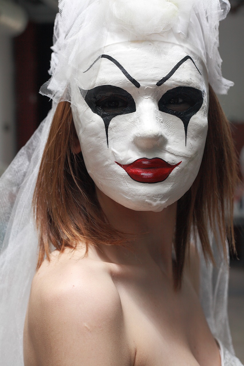 mask  paint  horror free photo