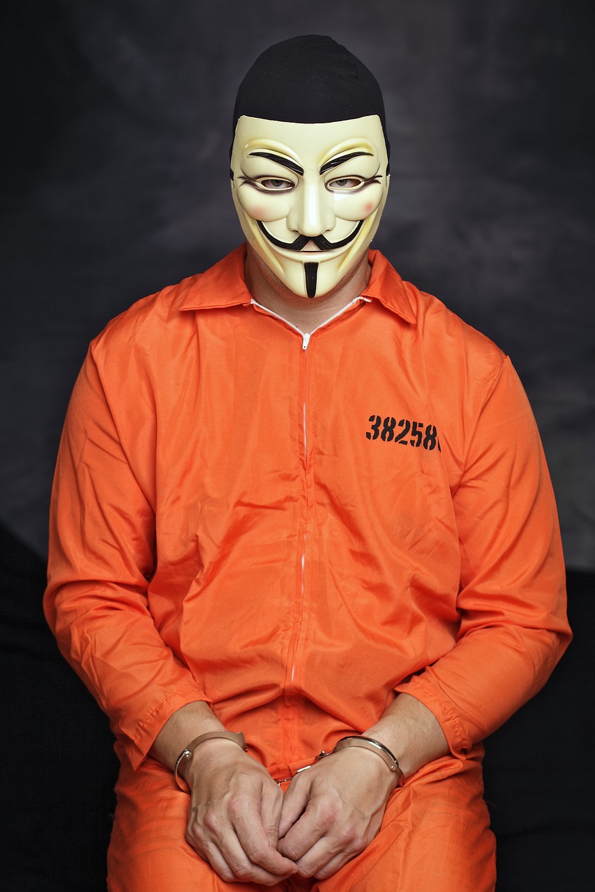 mask  an anonymous  hacker free photo