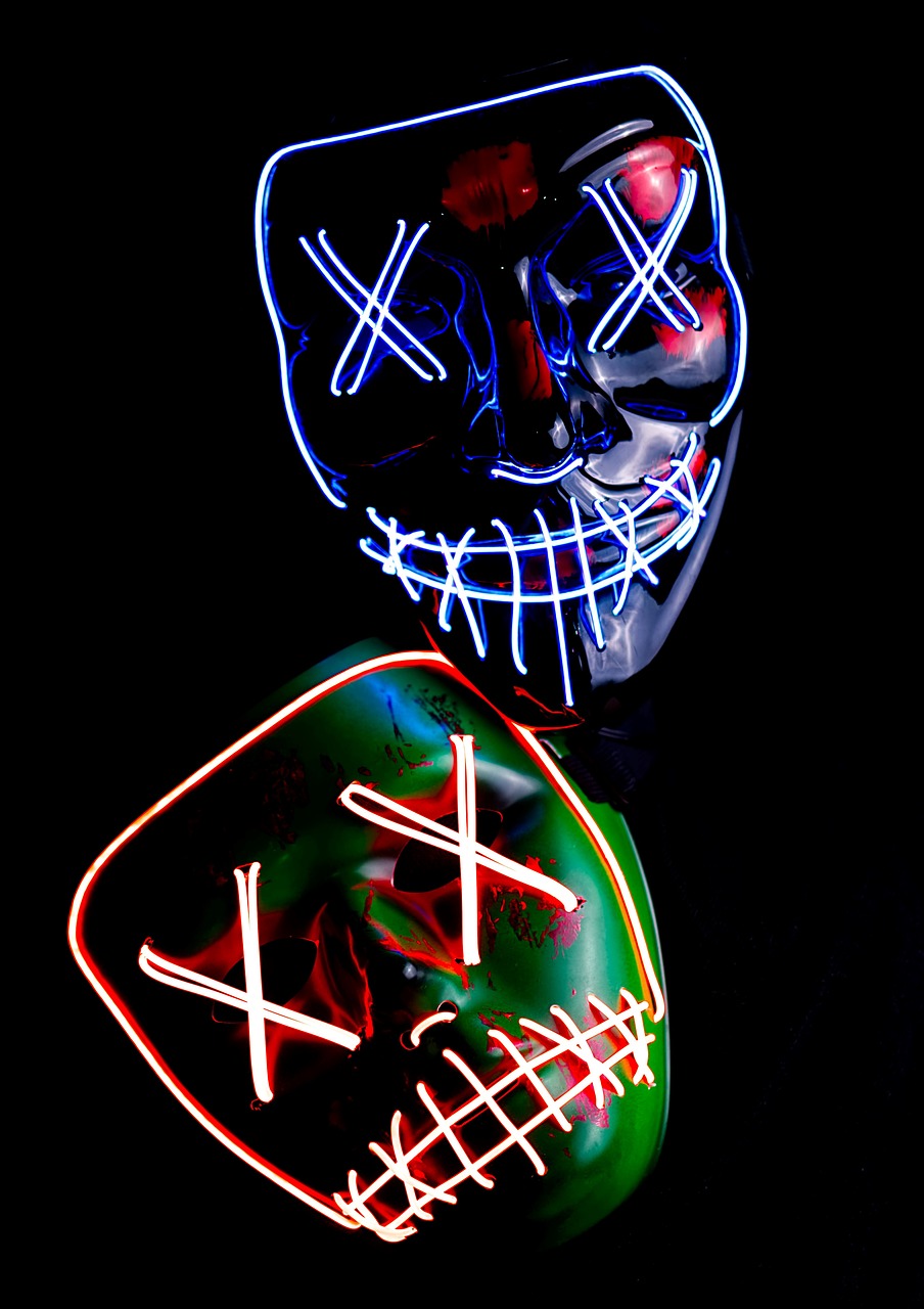 mask  purge  creepy free photo