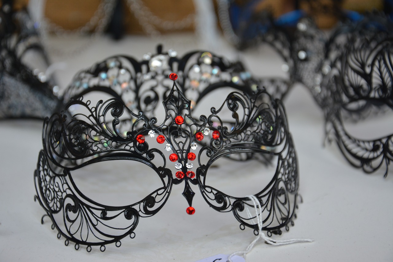 mask carnival gems free photo