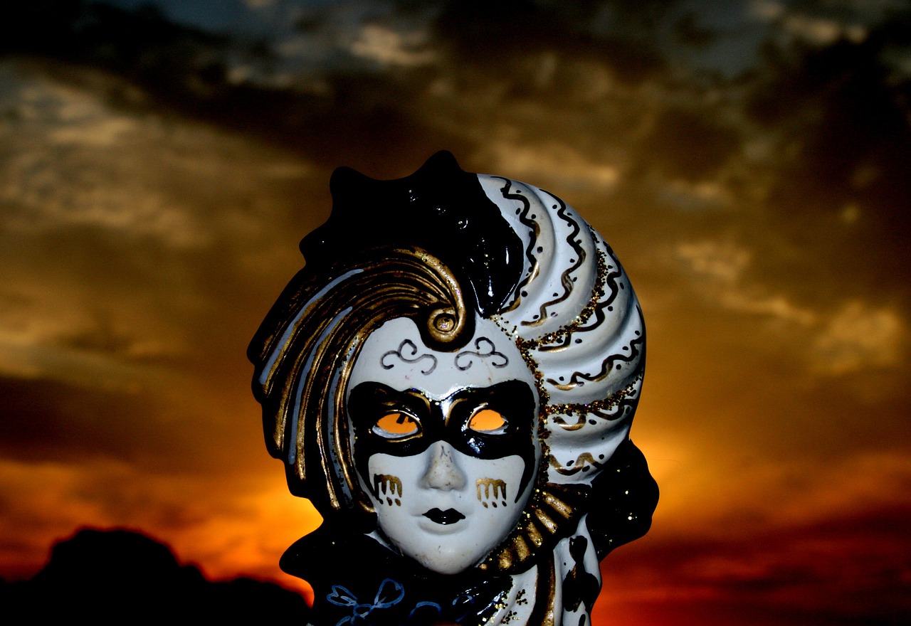 mask venetian east free photo