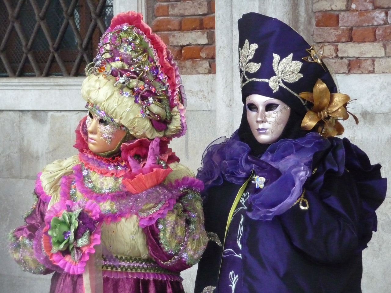 masks carnival venice free photo