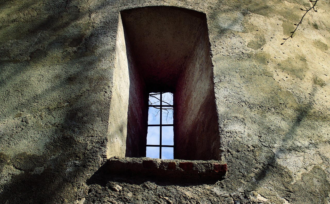 masonry fortress window free photo