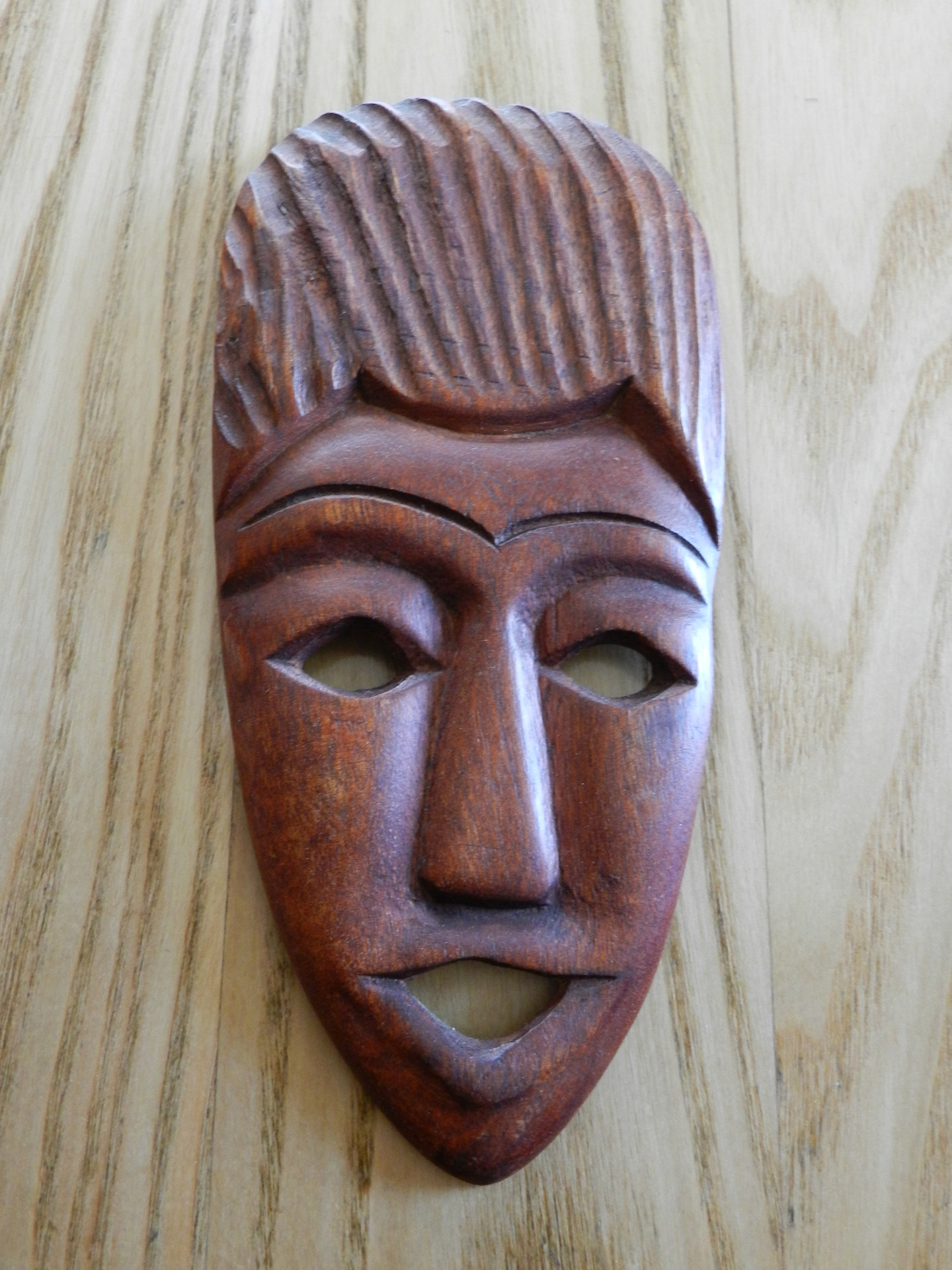 mask african wood free photo