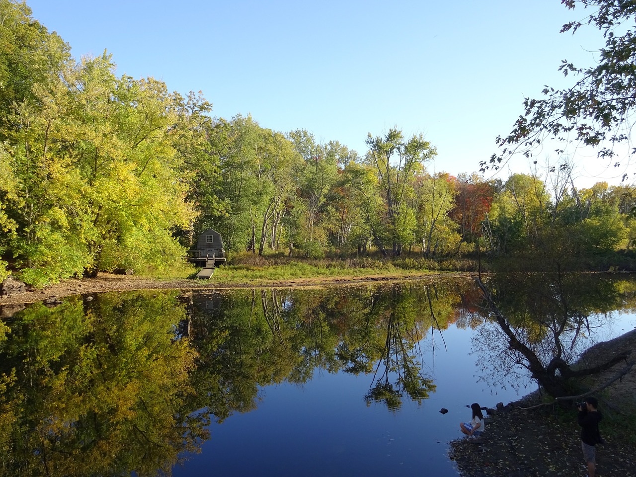 massachusetts fall landscape free photo