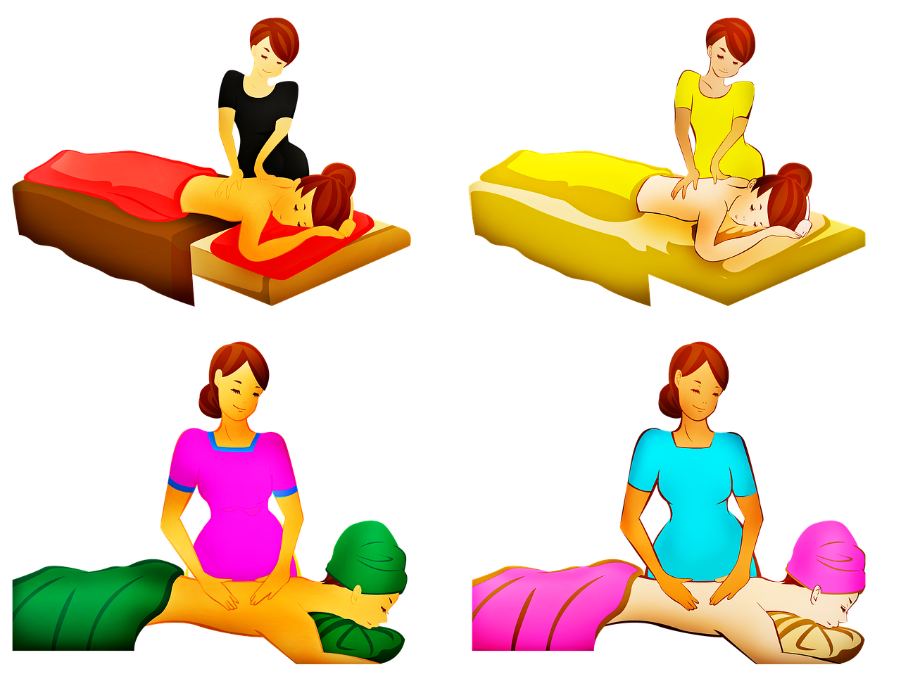 massage therapist  massage  therapy free photo