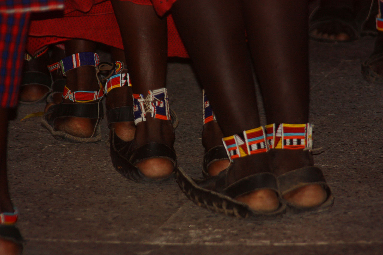 massai shoes kenya free photo