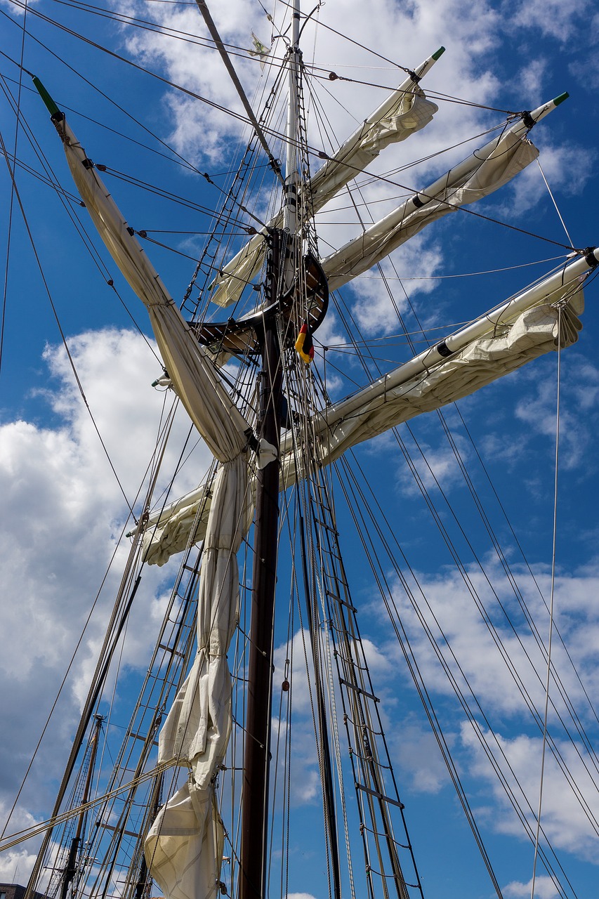 mast sail ship masts free photo