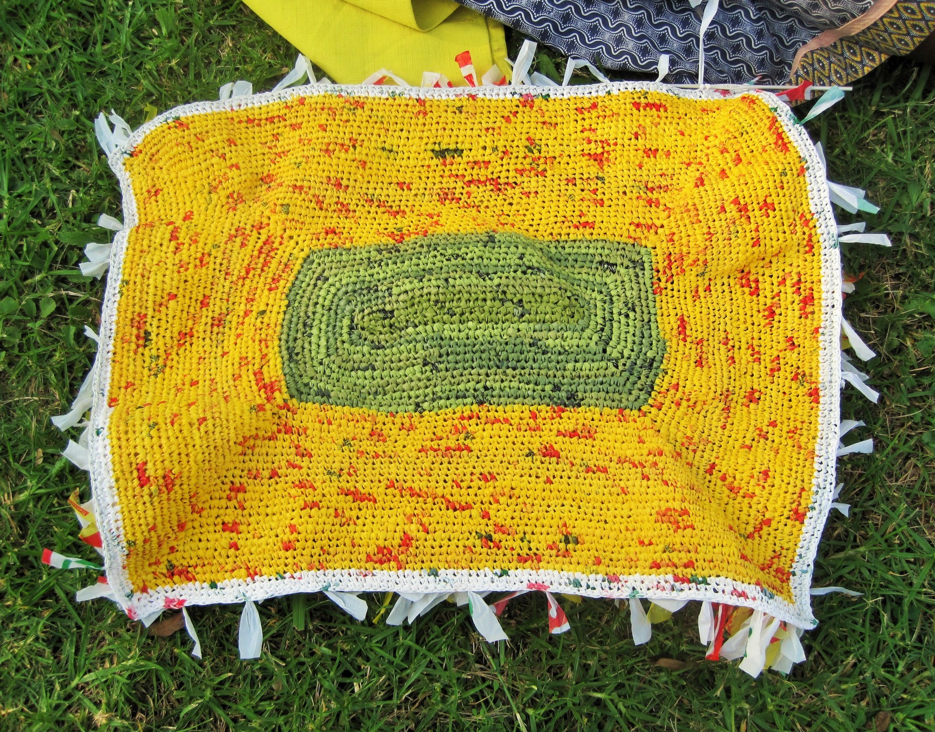 mat crochet handwork free photo