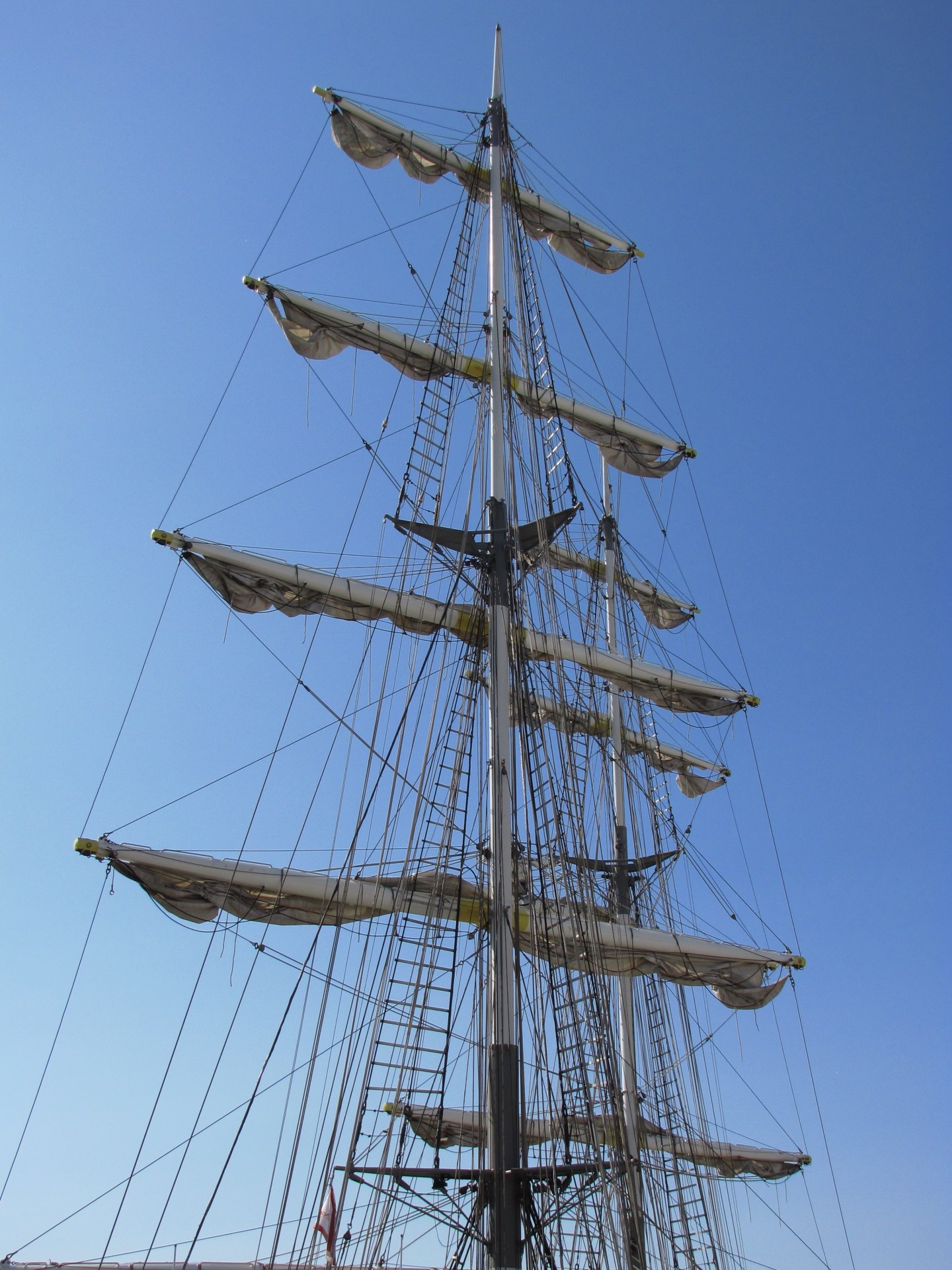 mast boat sail free photo