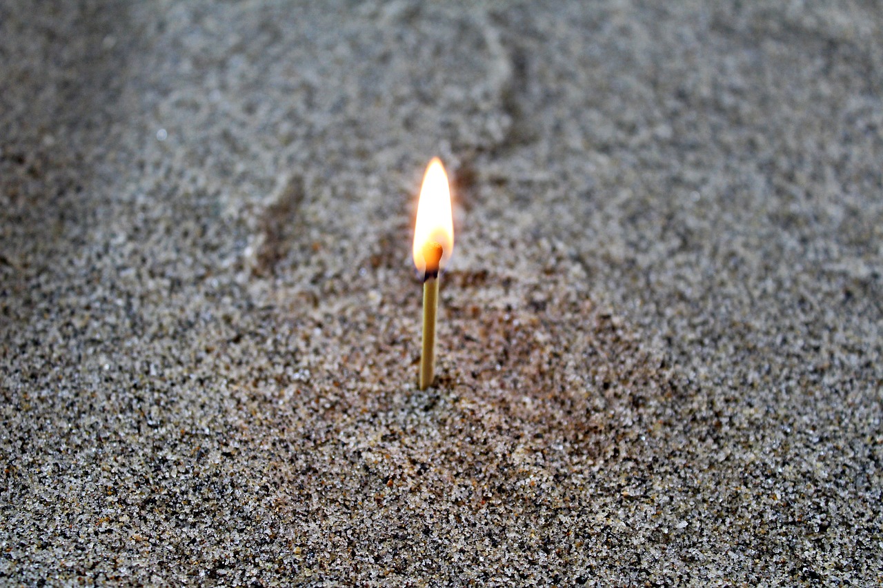 match matchstick ignite free photo
