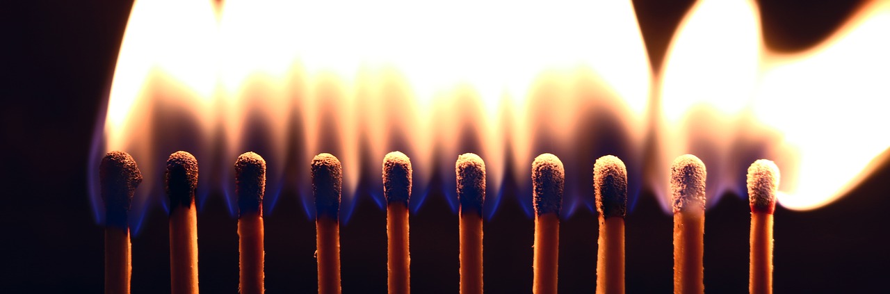 matches flame fire free photo