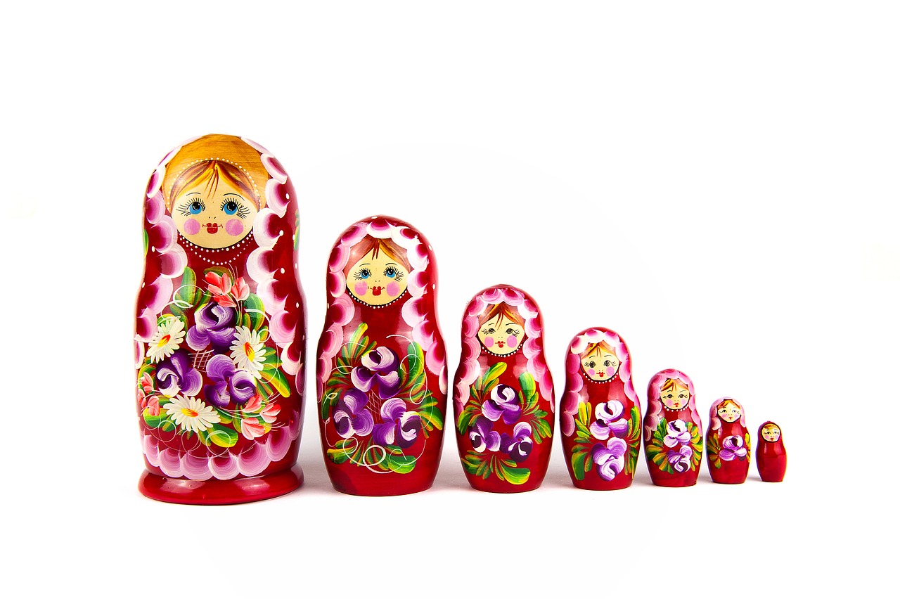 matrioshka wooden culture free photo