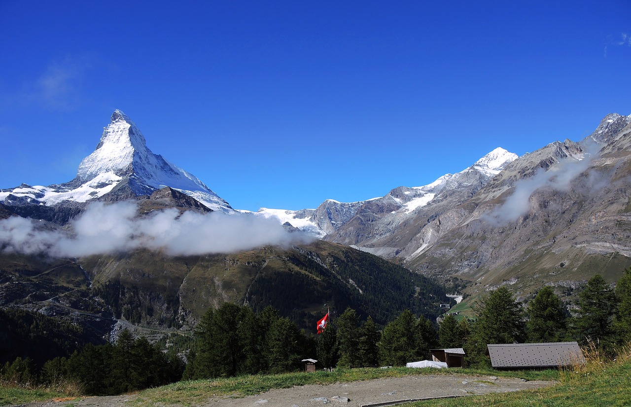 matterhorn switzerland swiss alps free photo