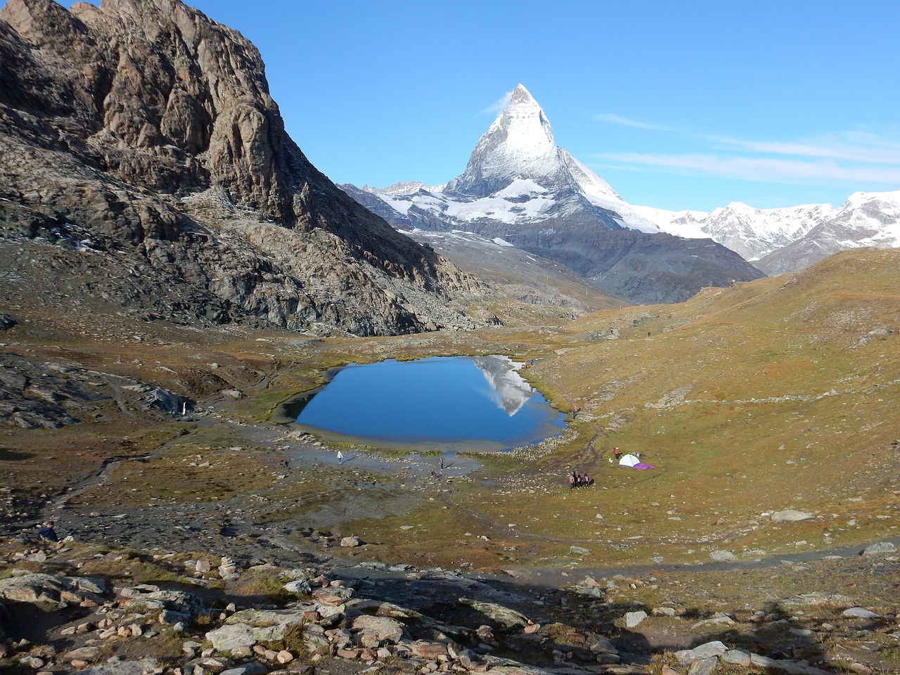 matterhorn  gorner ridge  switzerland free photo