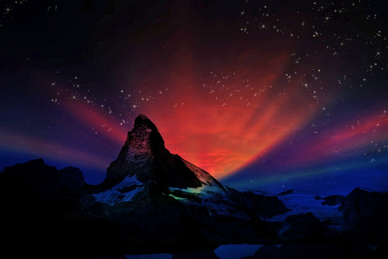 matterhorn swiss fantasy free photo