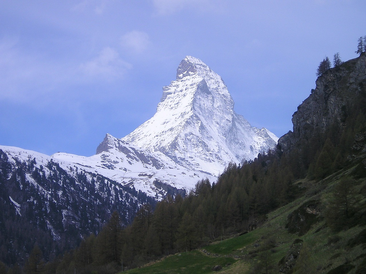 matterhorn zermatt mountains free photo