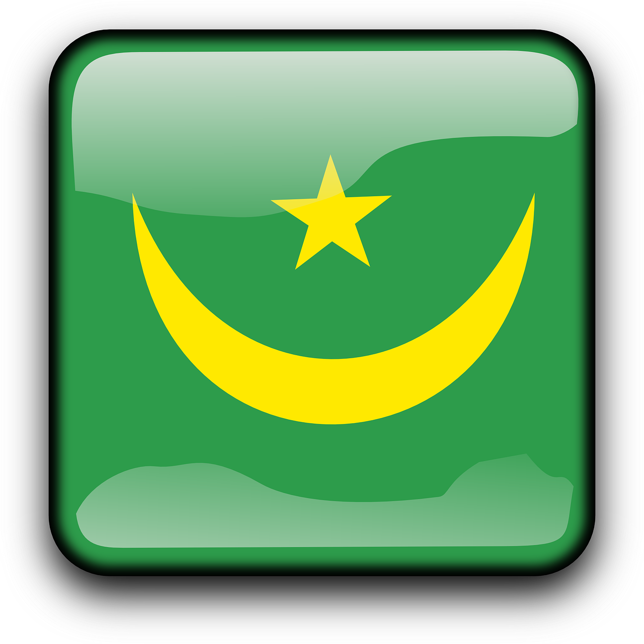 mauritania flag country free photo