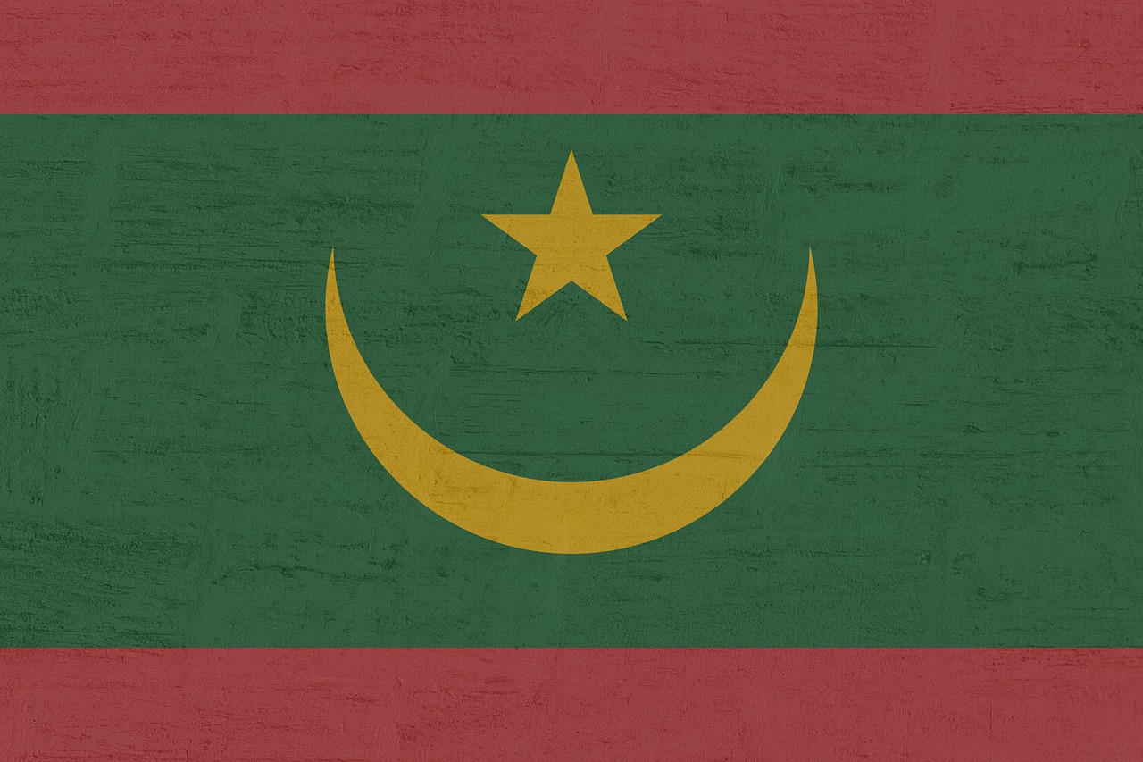 mauritania flag international free photo