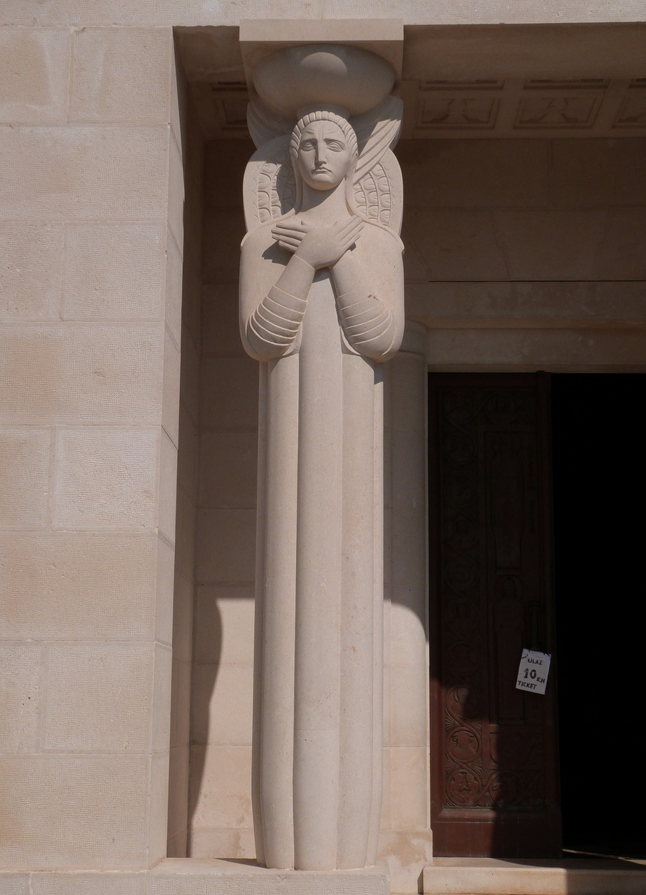 mausoleum monument stone sculpture free photo