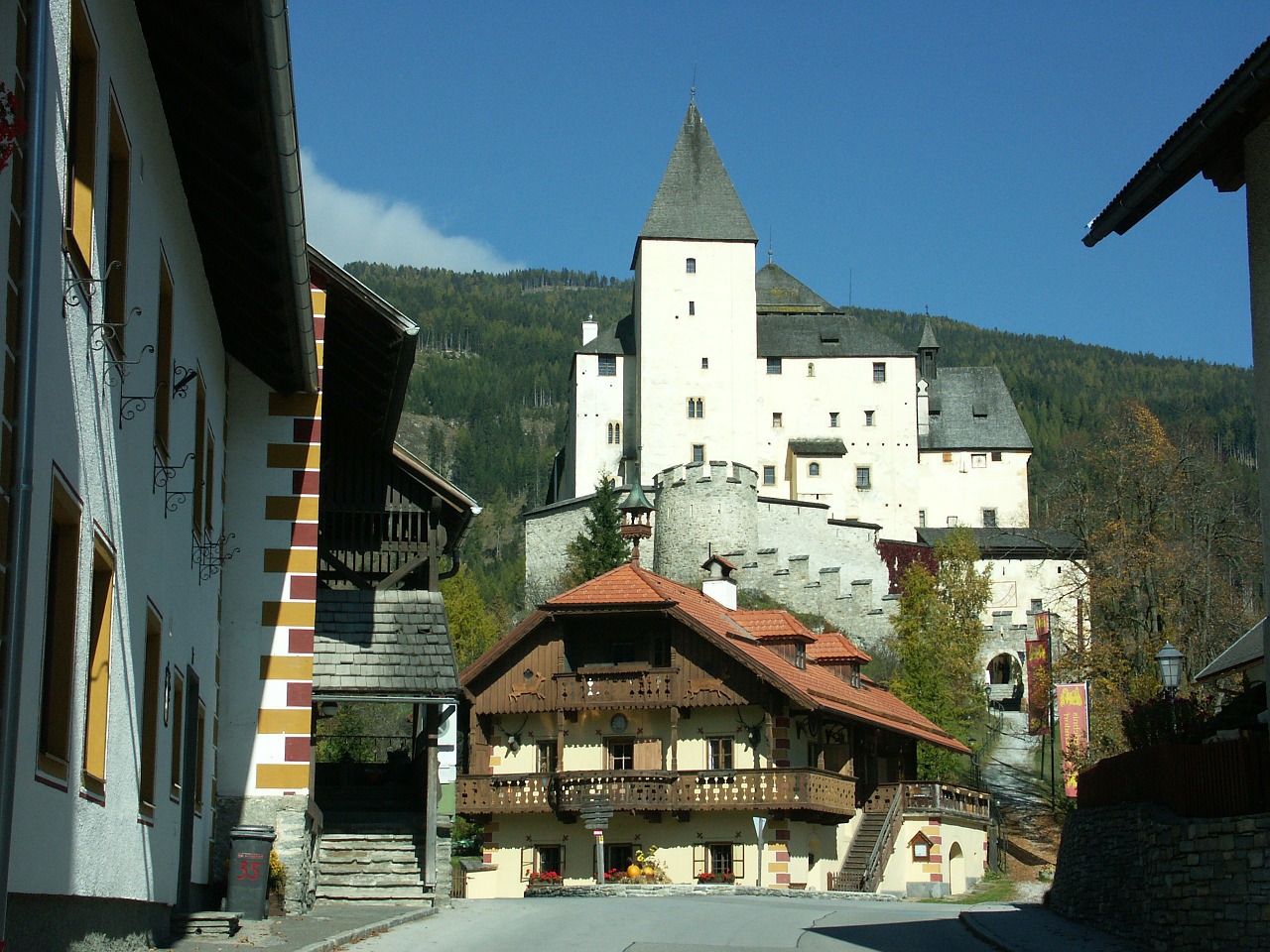 mauterndorf austria castle free photo