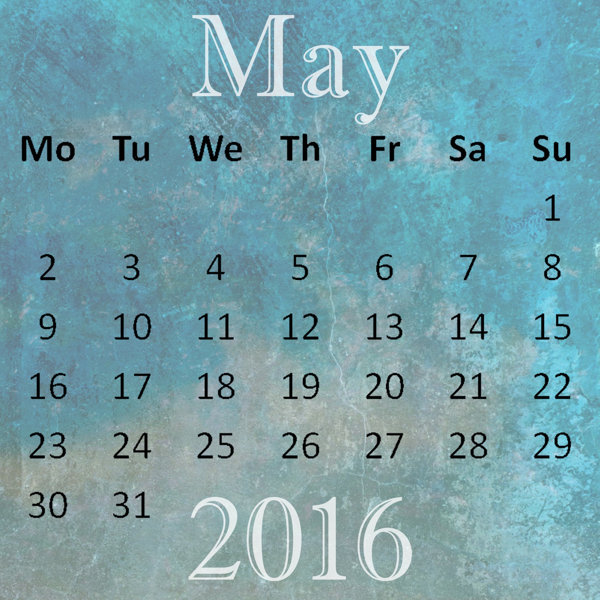 may 2016 calendar free photo