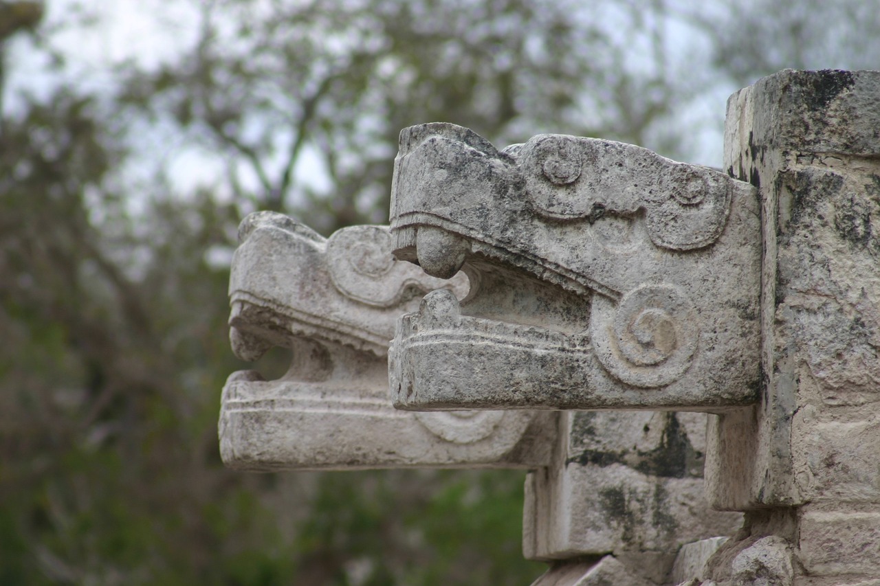 maya mexico ruins free photo