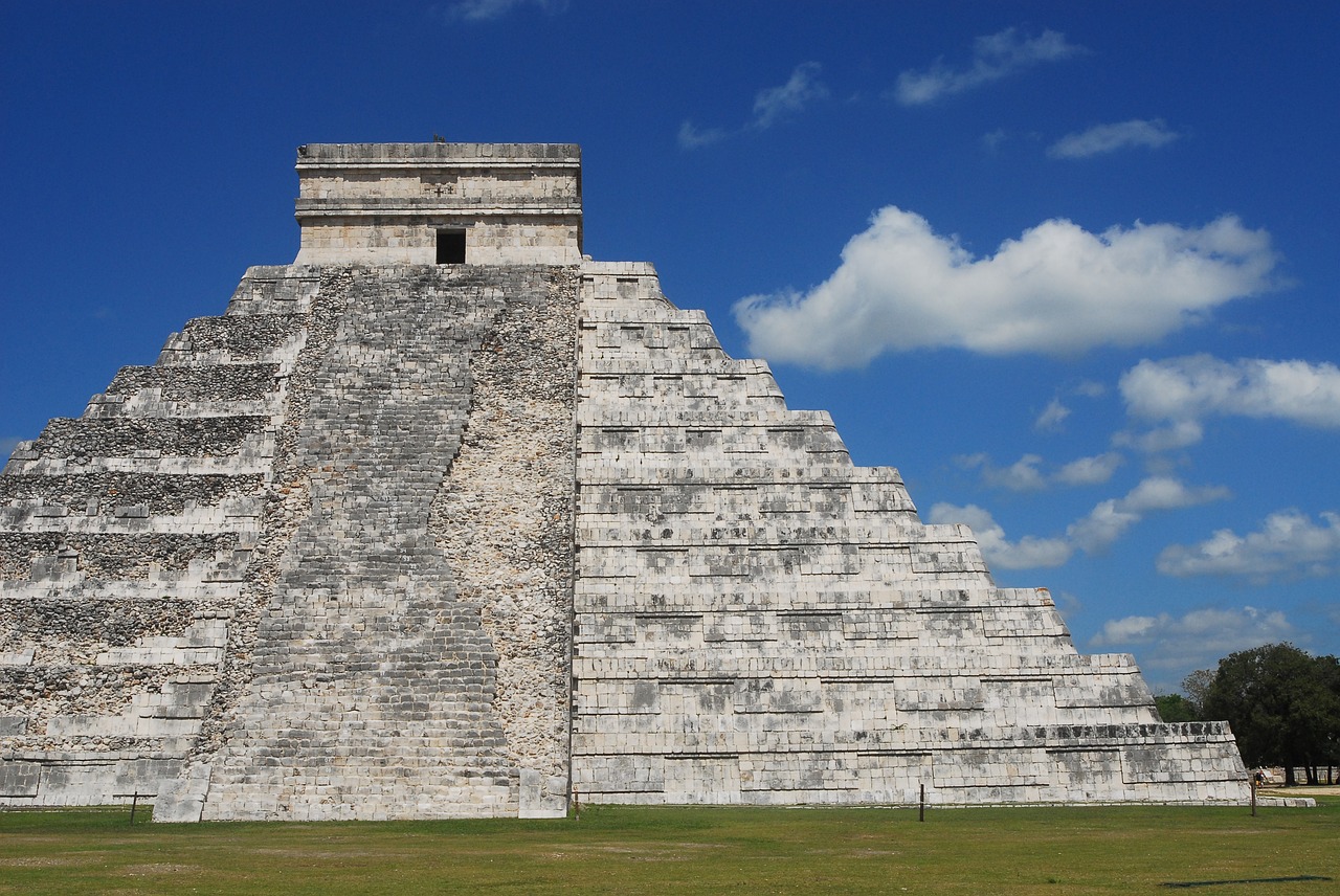 maya  mexico  pyramid free photo