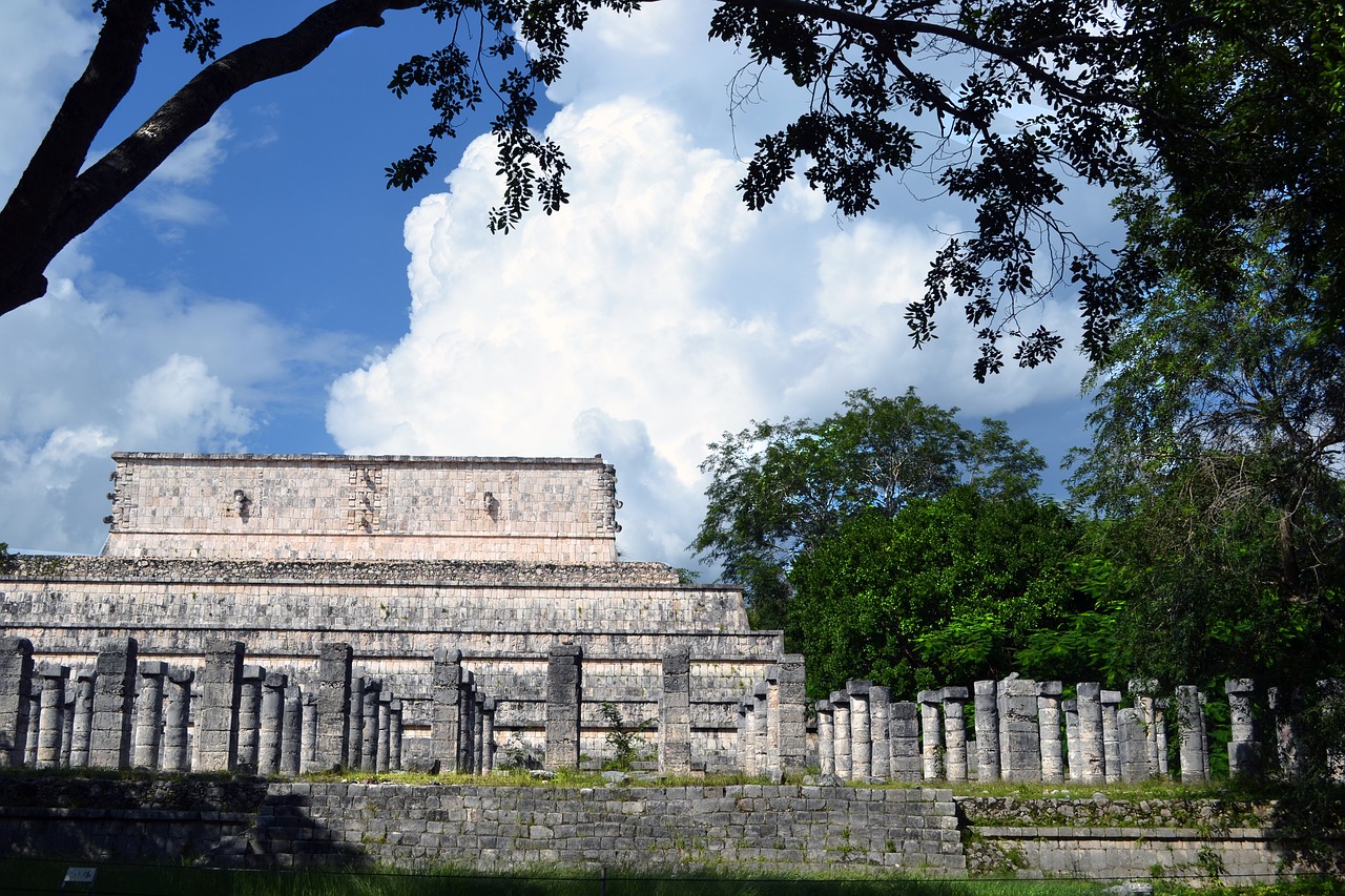 mayan ruins mexico free photo