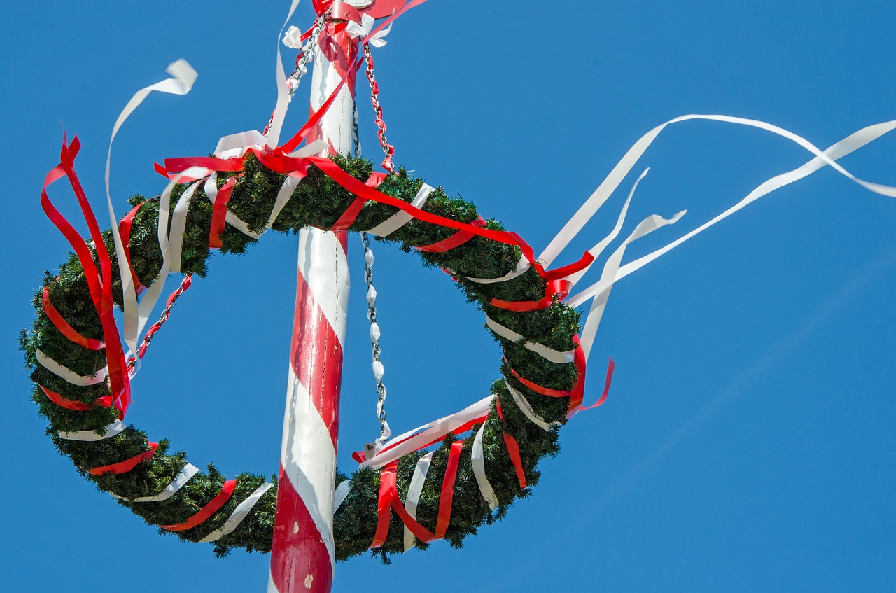 maypole  may  tradition free photo