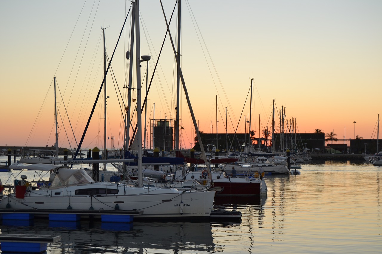 mazagon  port  summer free photo