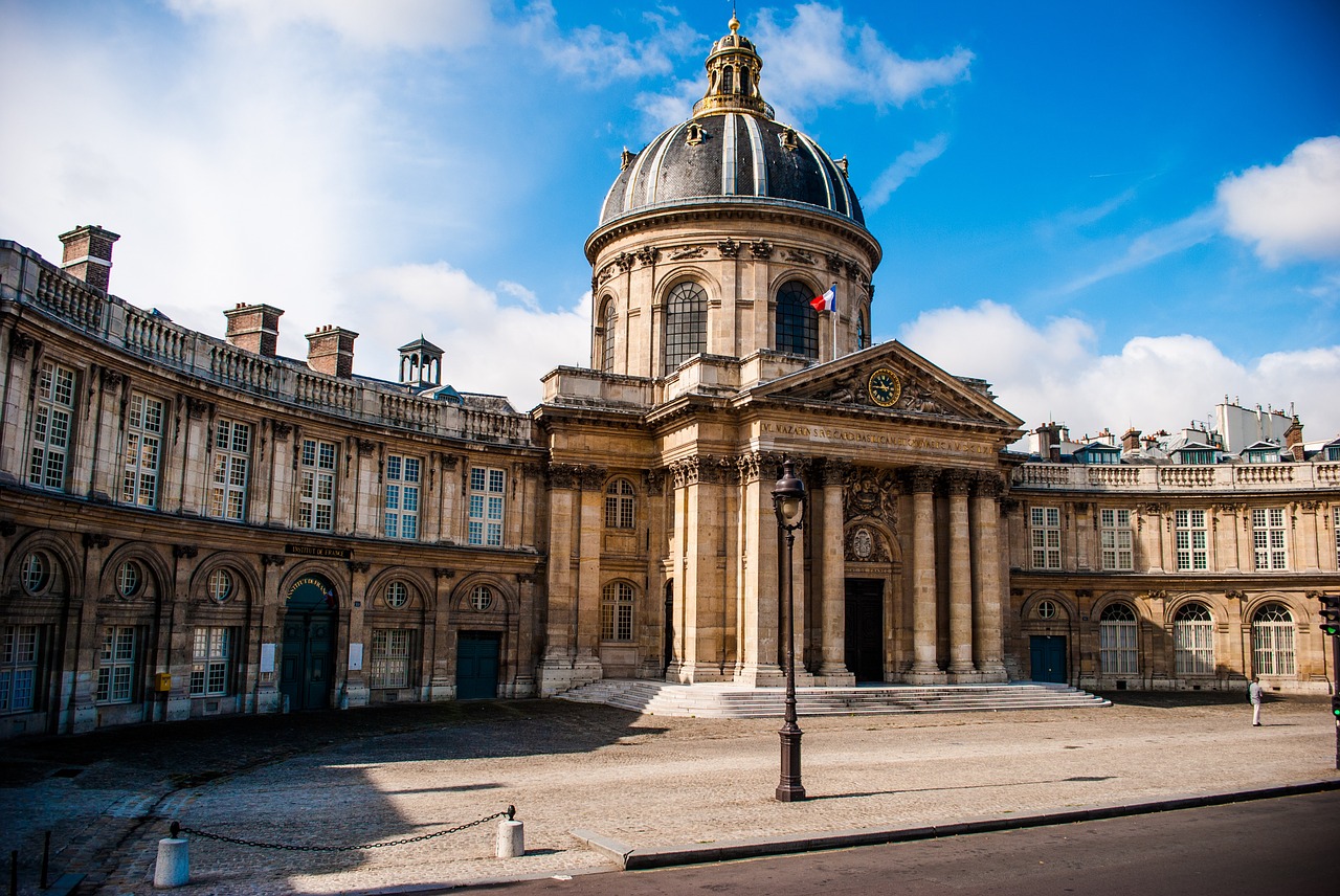 mazarine library paris architecture free photo