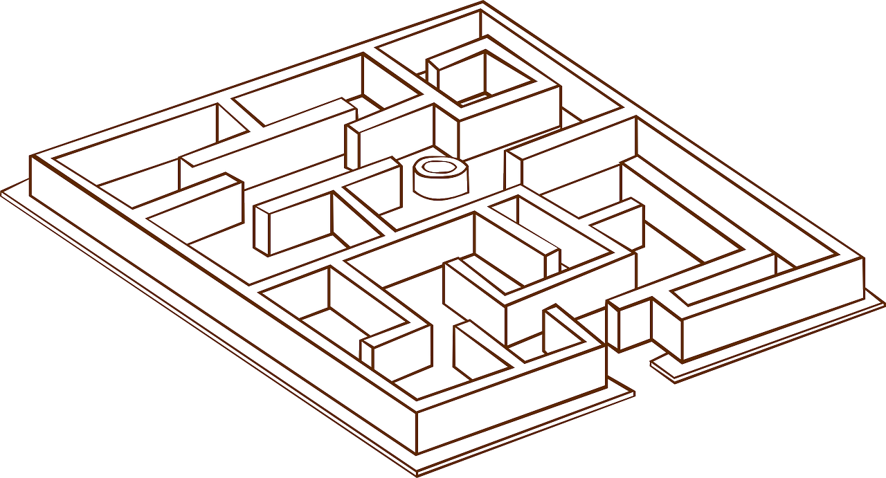 maze labyrinth tangle free photo