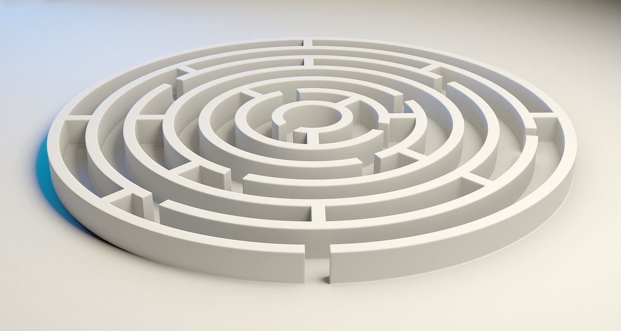 maze labyrinth solution free photo
