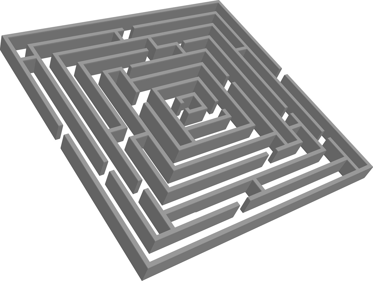 maze labyrinth geometric free photo