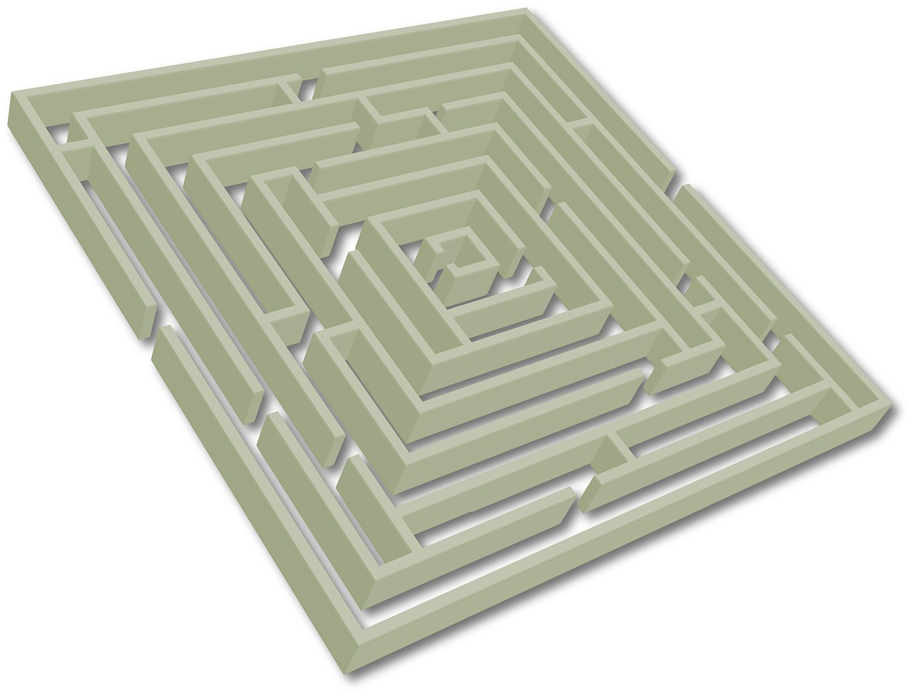 maze labyrinth geometric free photo