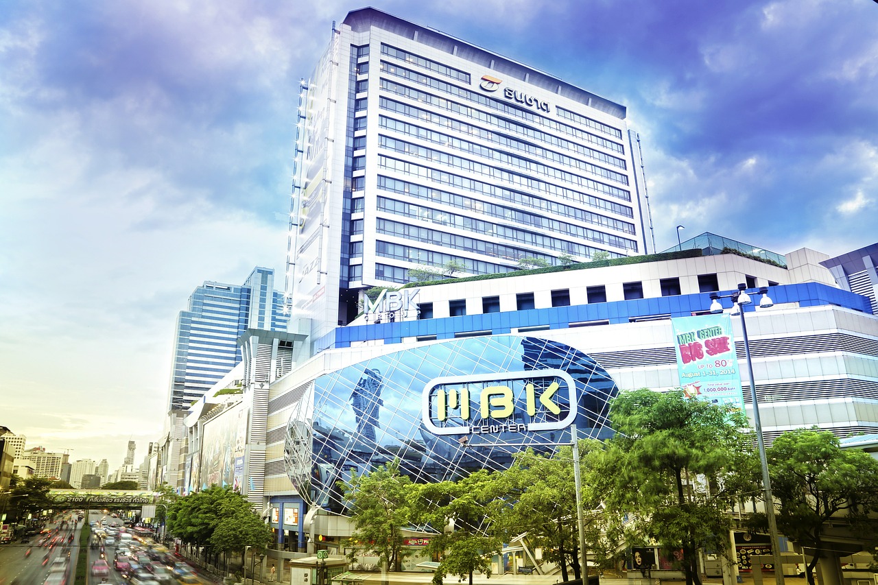 mbk center bangkok thailand free photo