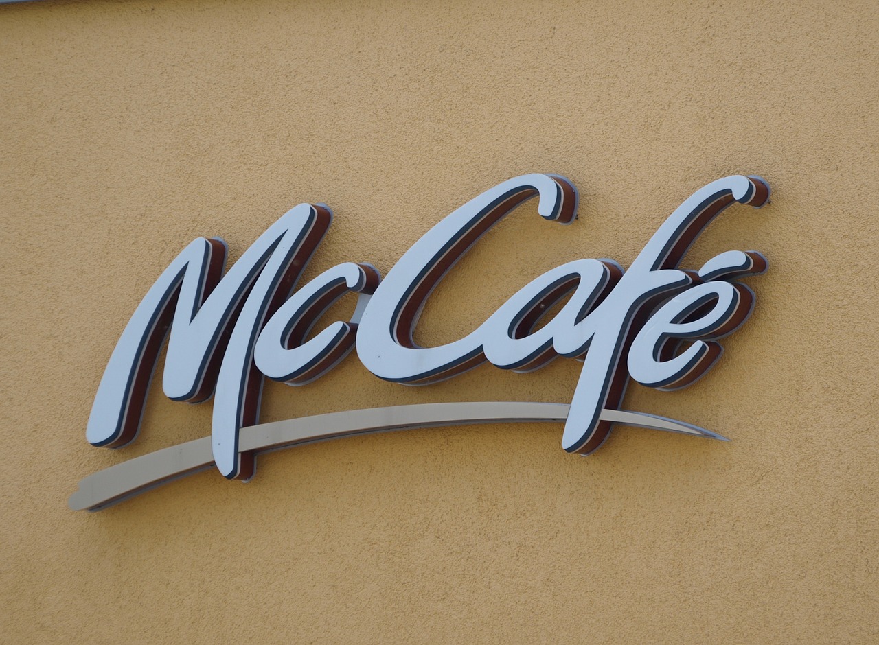 mccafe mcdonalds advertisement free photo