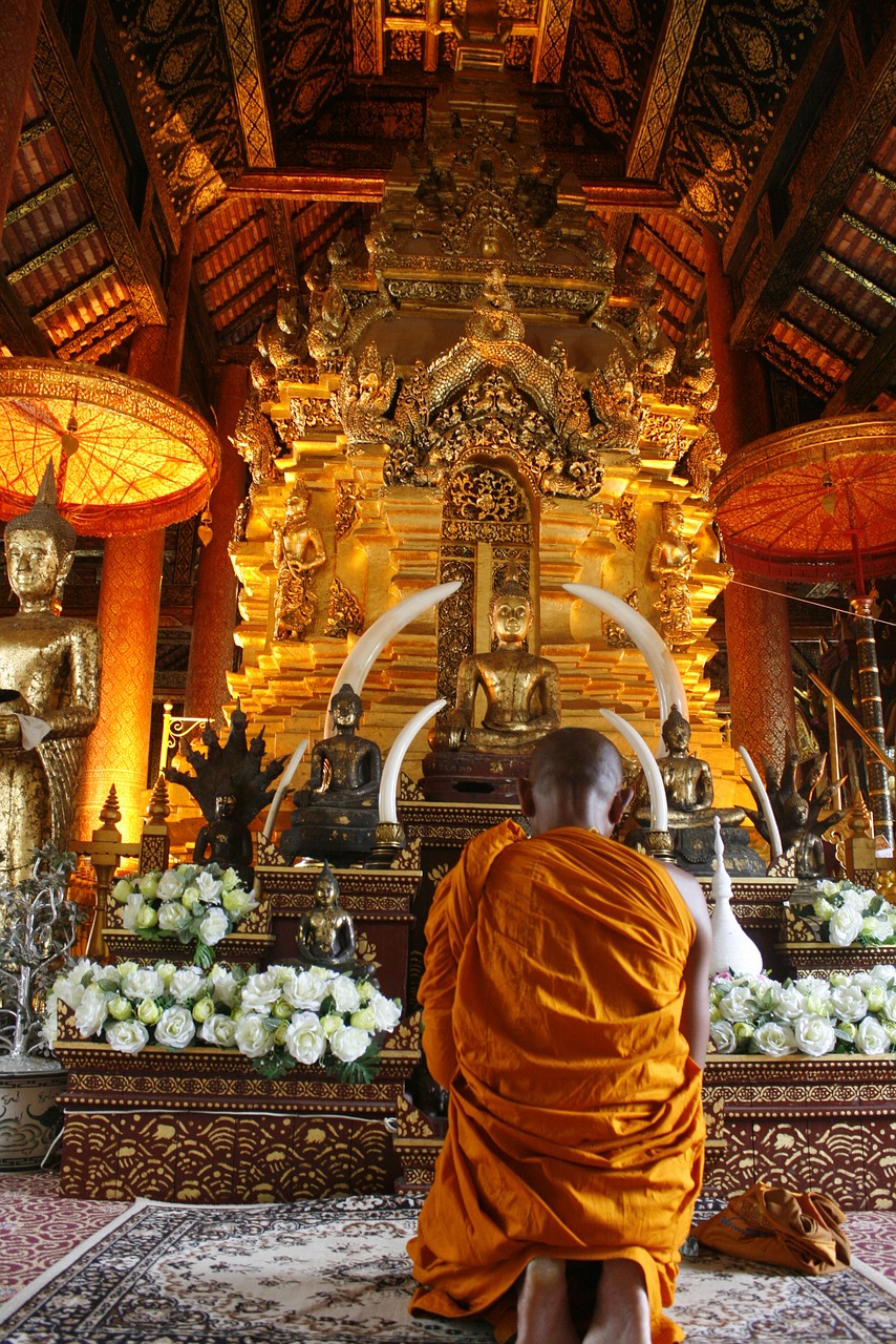 measure monks thailand free photo