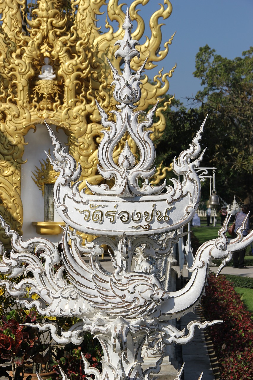 measure wat rong khun the white temple free photo