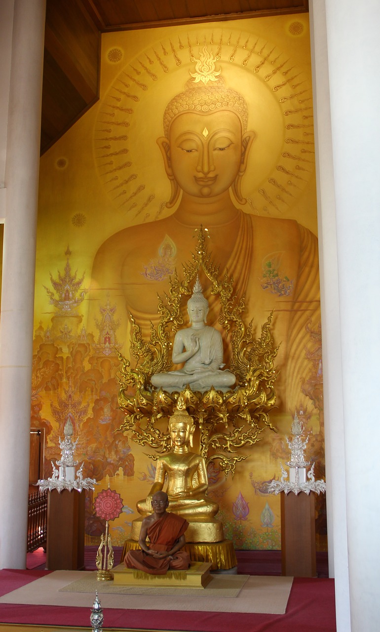 measure wat rong khun thailand temple free photo