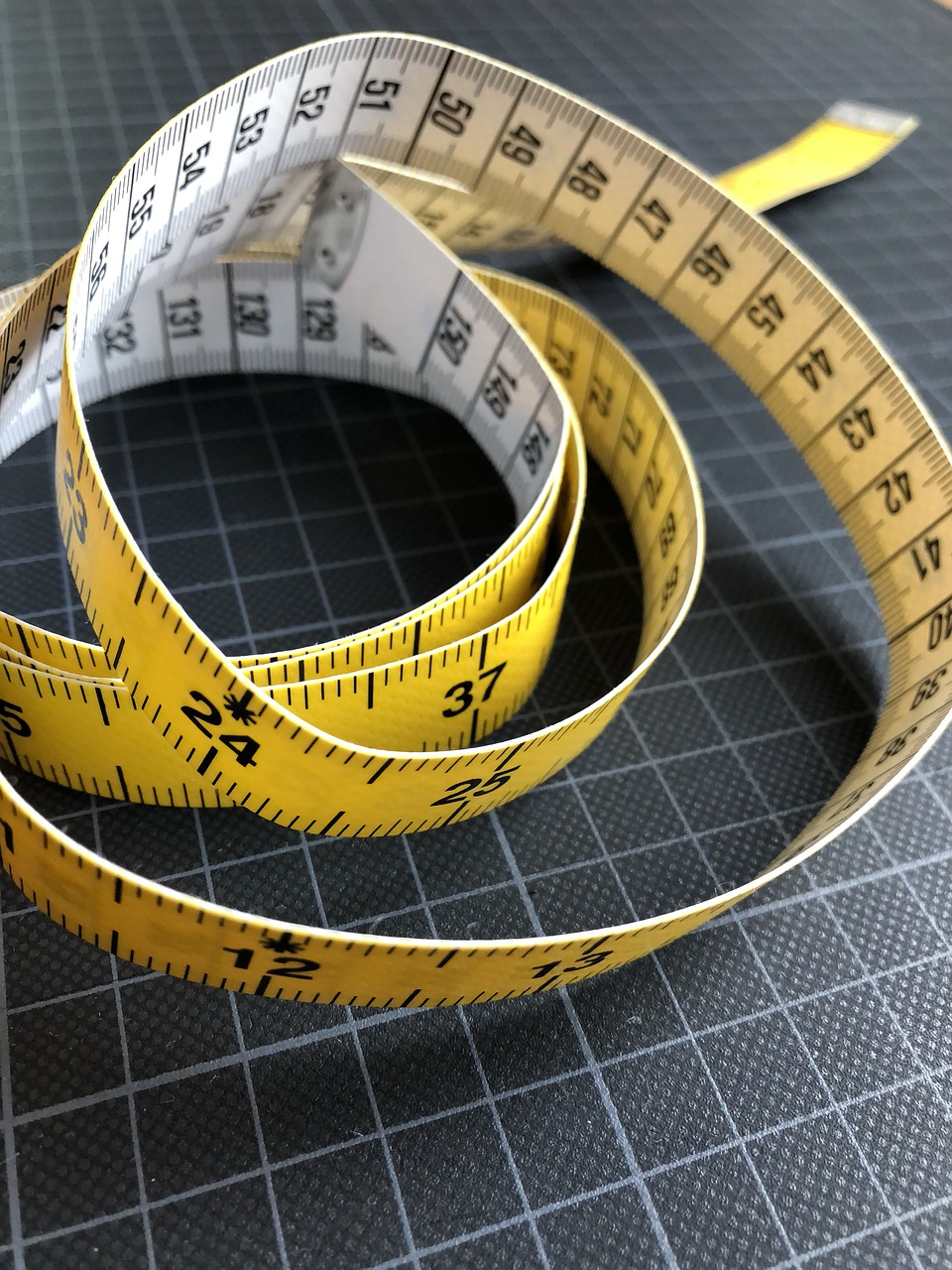 measuring tape sewing free photo
