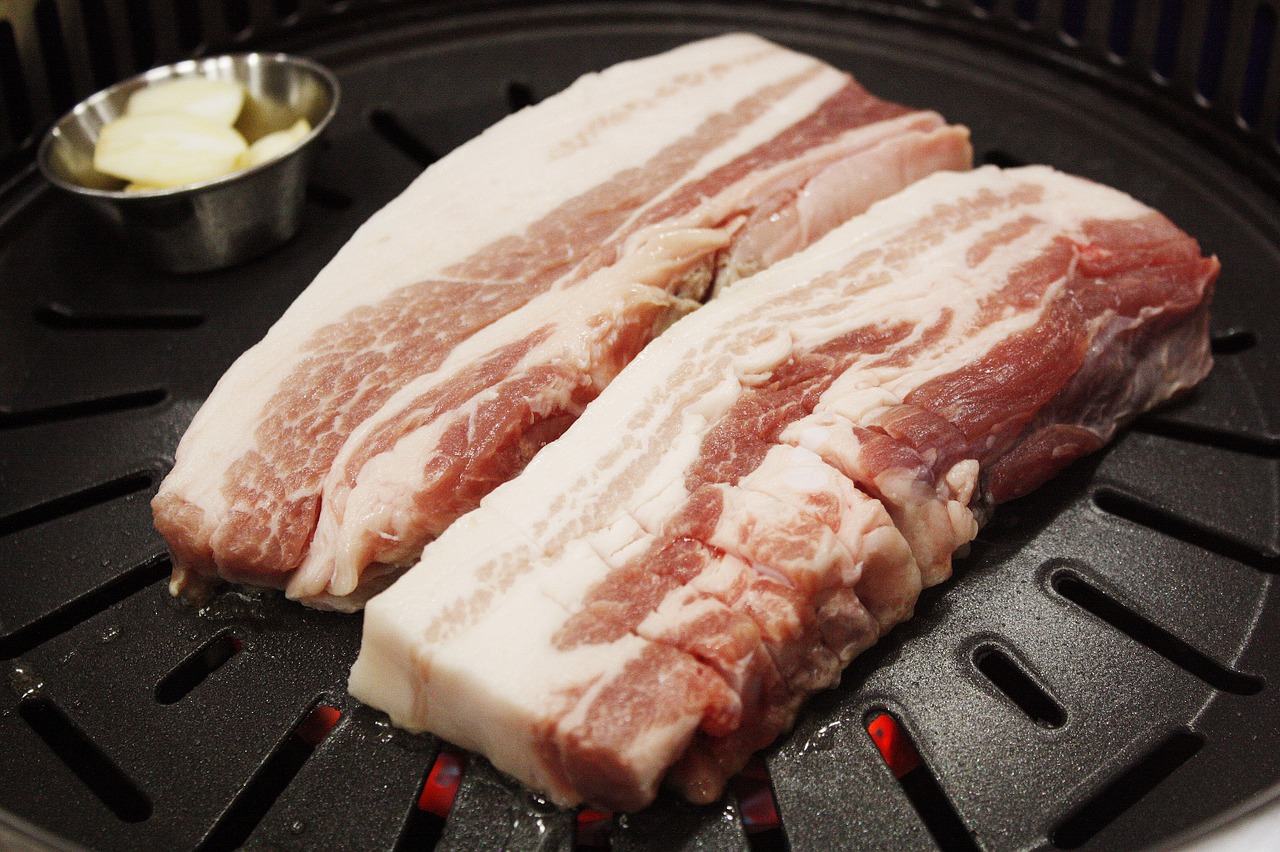 meat pork grilled free photo