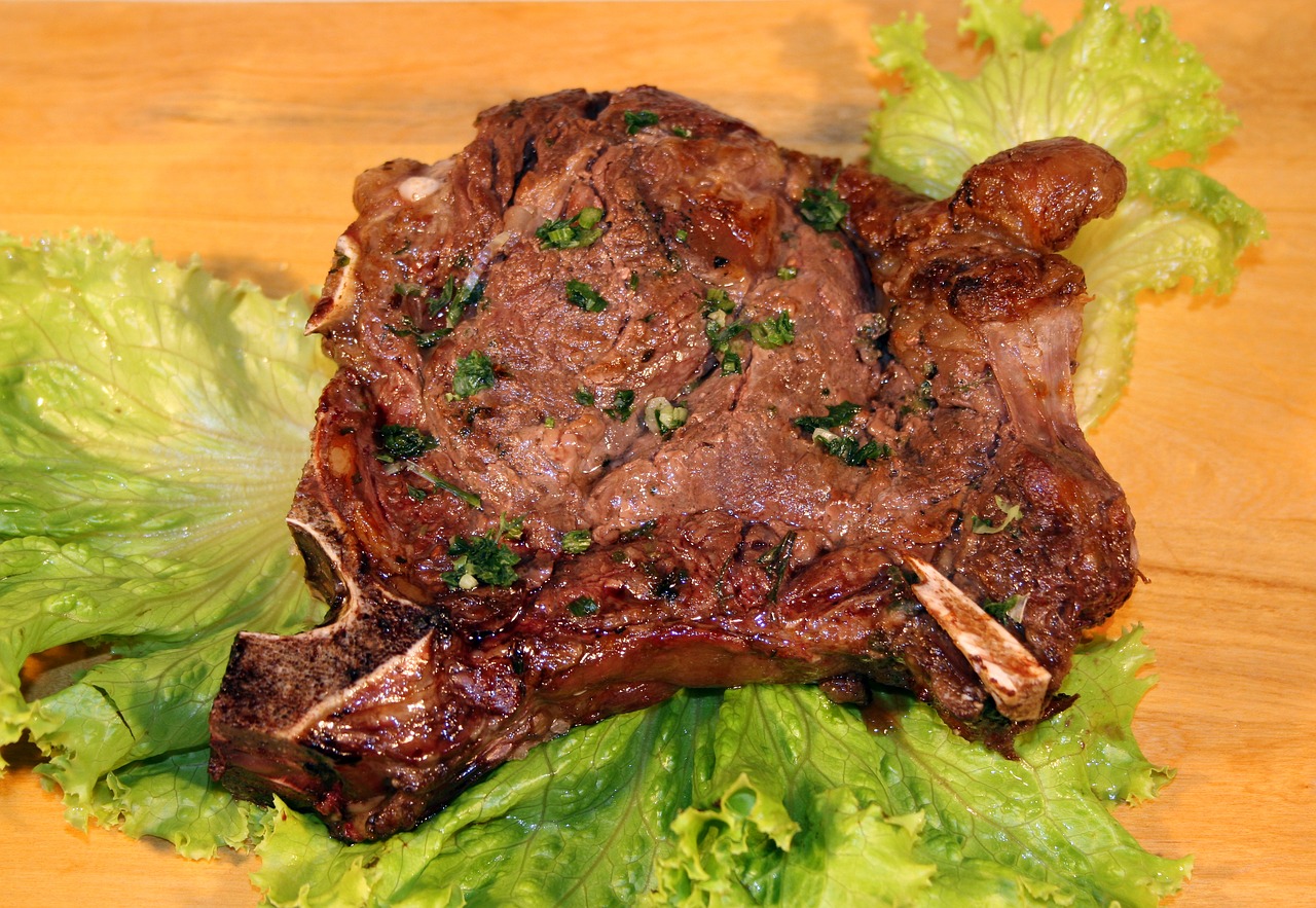 meat steak cutlet free photo