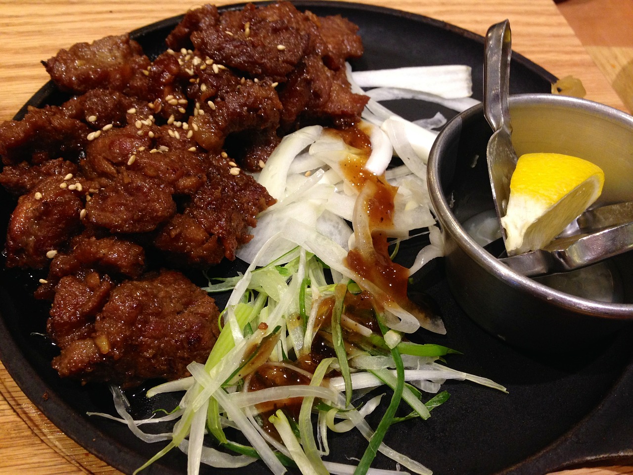meat korean fusion free photo