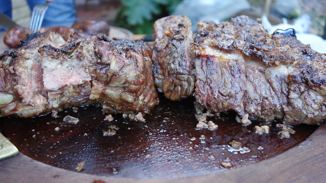 meat roast argentine free photo
