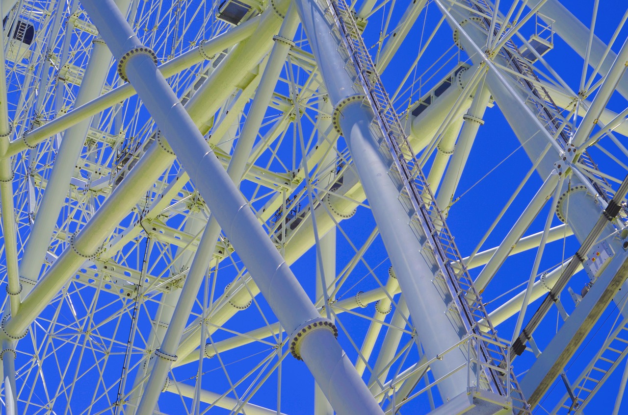 mechanics ferris wheel wheel free photo